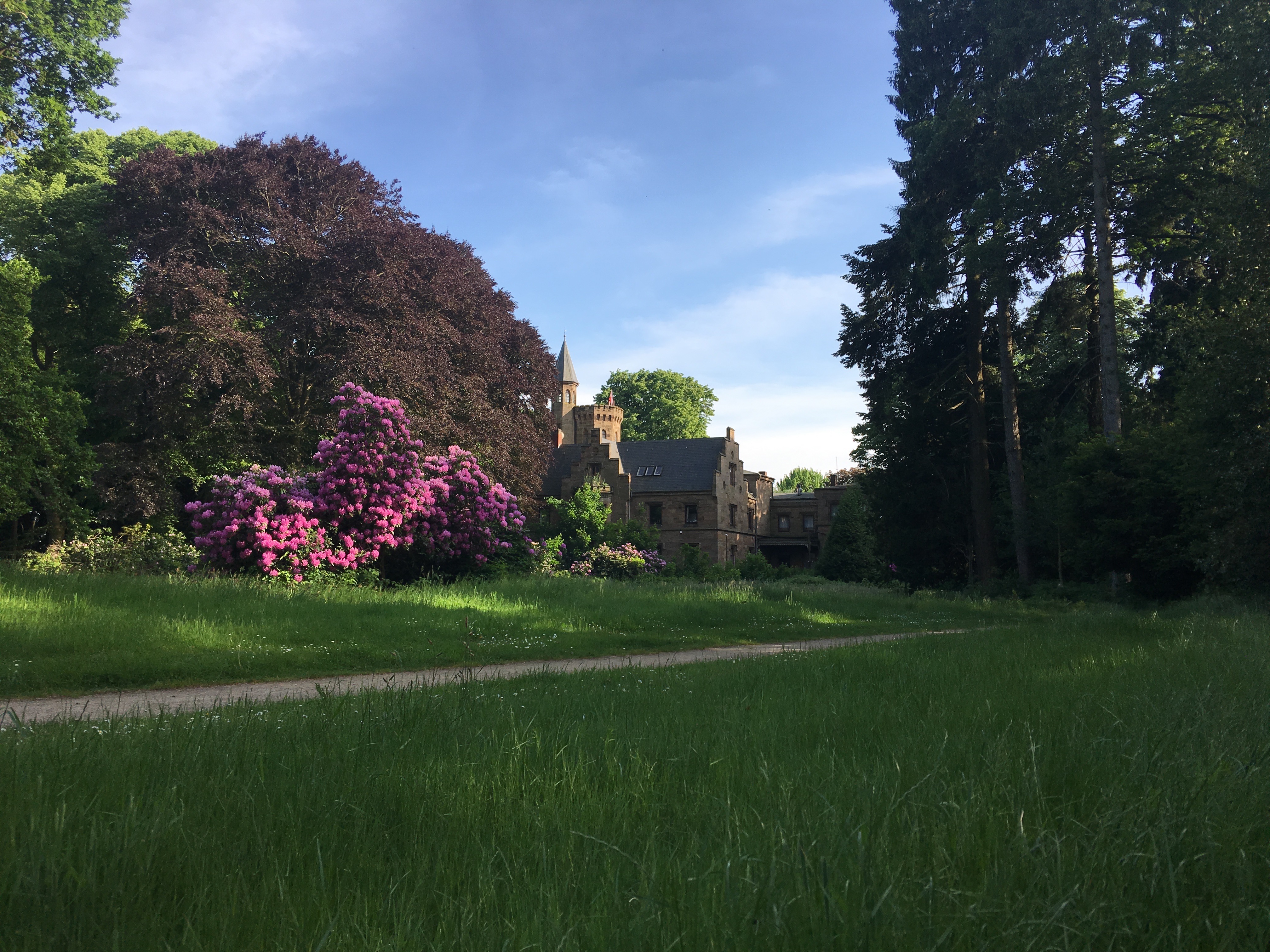 Wätjens Schloss im Wätjens Park.