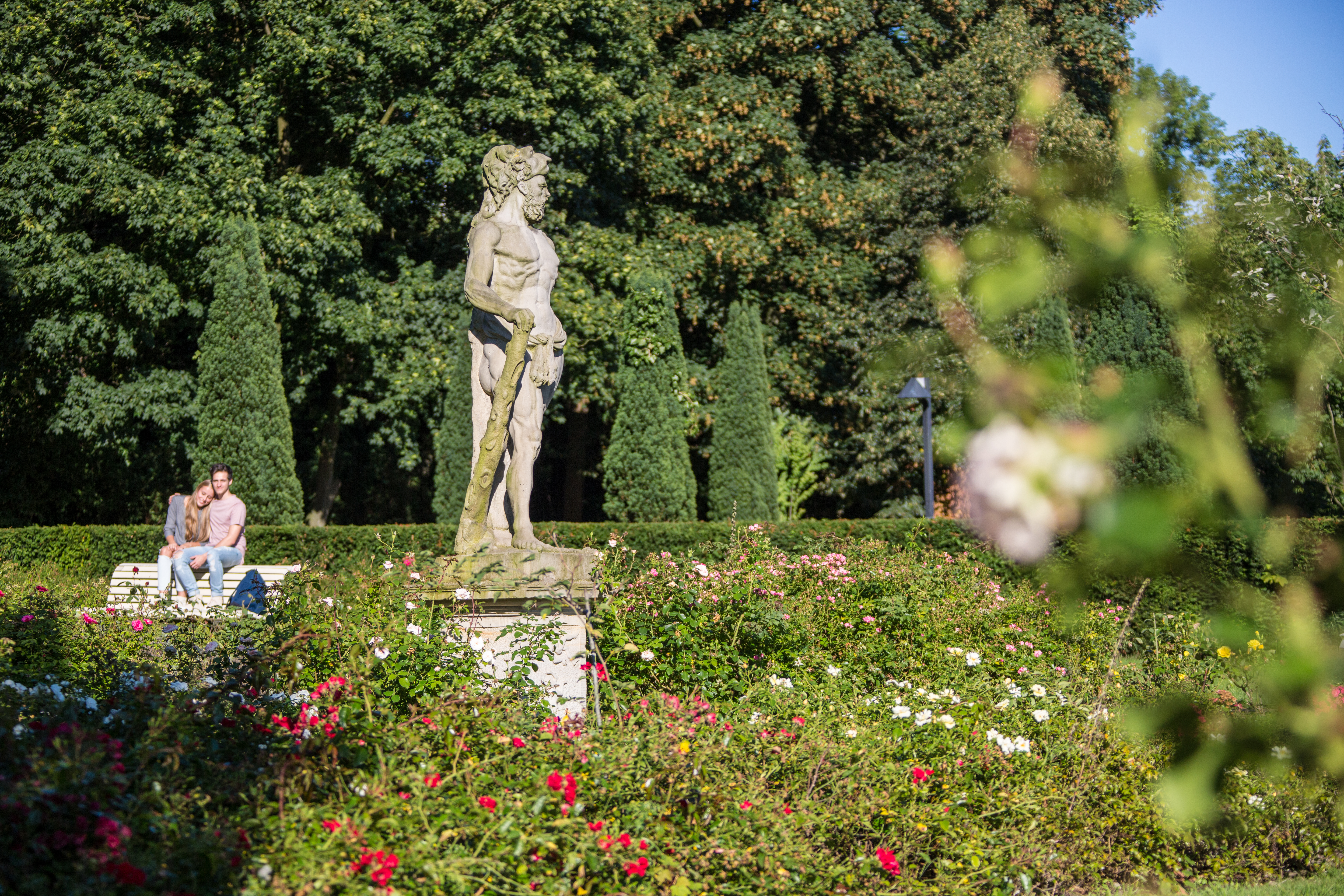 Blick auf einen Teil des Stadtgarten Vegesack