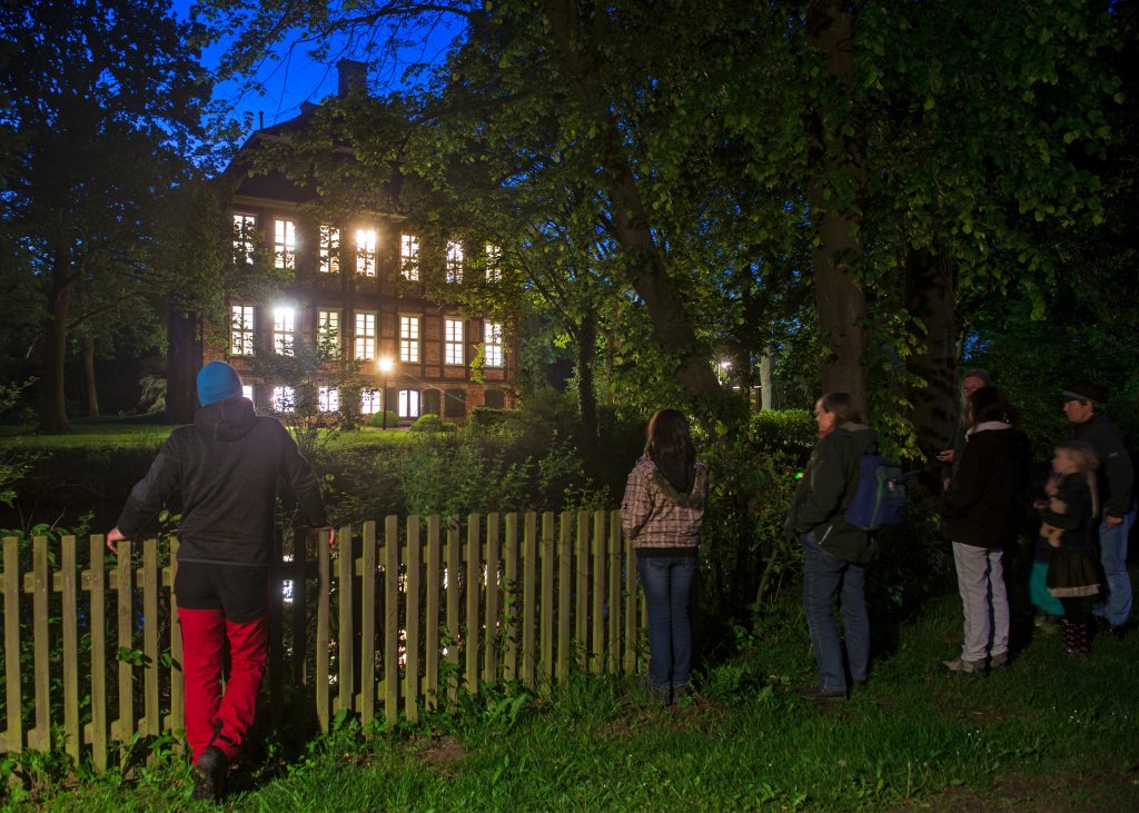 Lange Nacht der Museen am 20.05.2017 in Bremen. Schloss Schönebeck in St. Magnus.