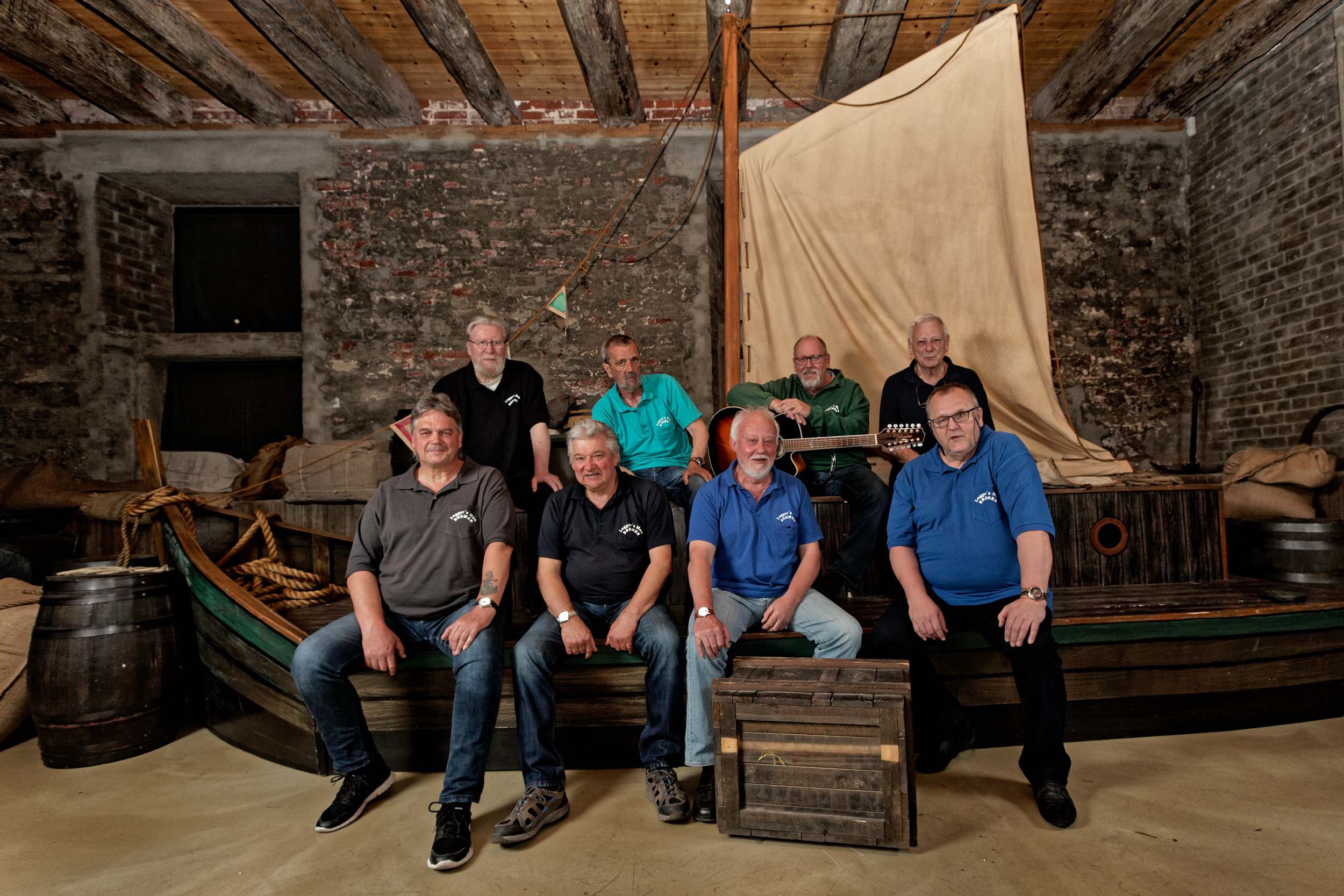 Teetied: Logger's Men präsentieren Shanties und Forbitters im Vegesacker Geschichtenhaus