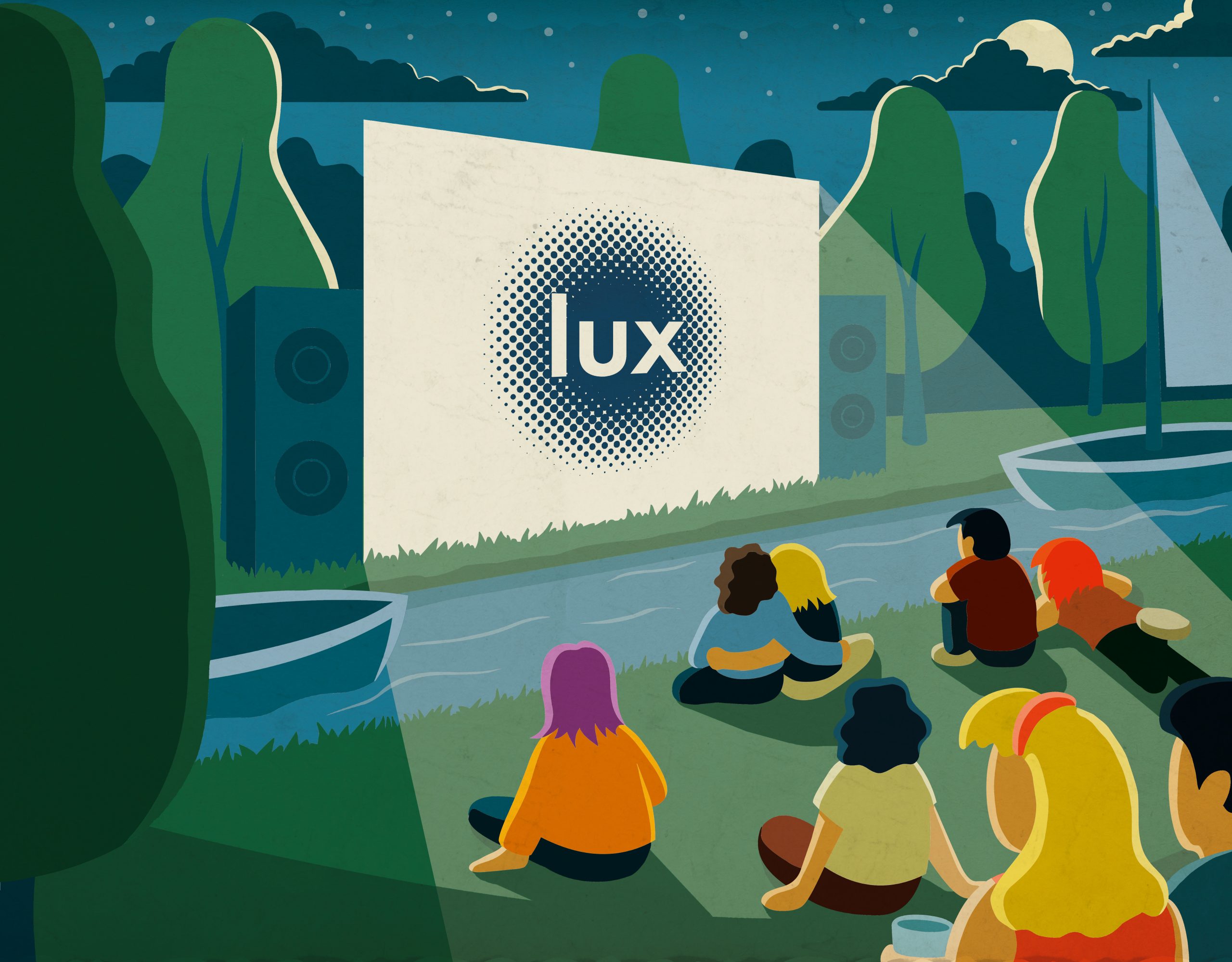 LUX Freilicht - Wellenbilder und Klangwellen
